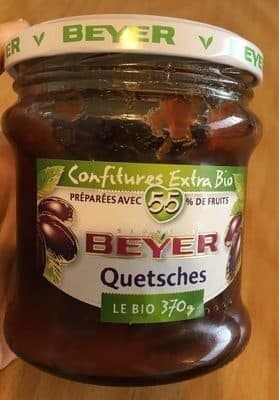 Beyer Confiture bio quetsches packshot