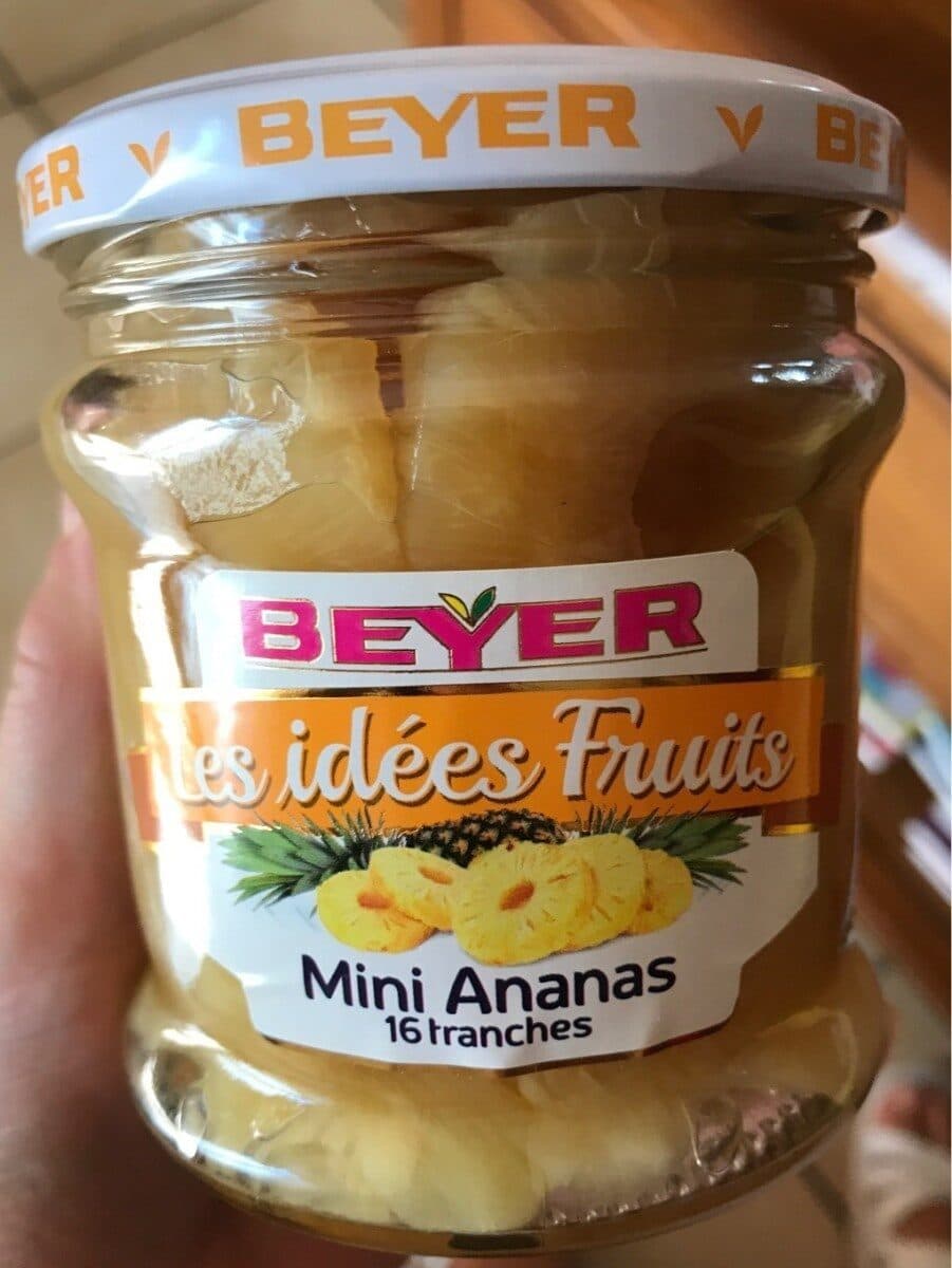 Beyer Mini ananas 16 tranches packshot