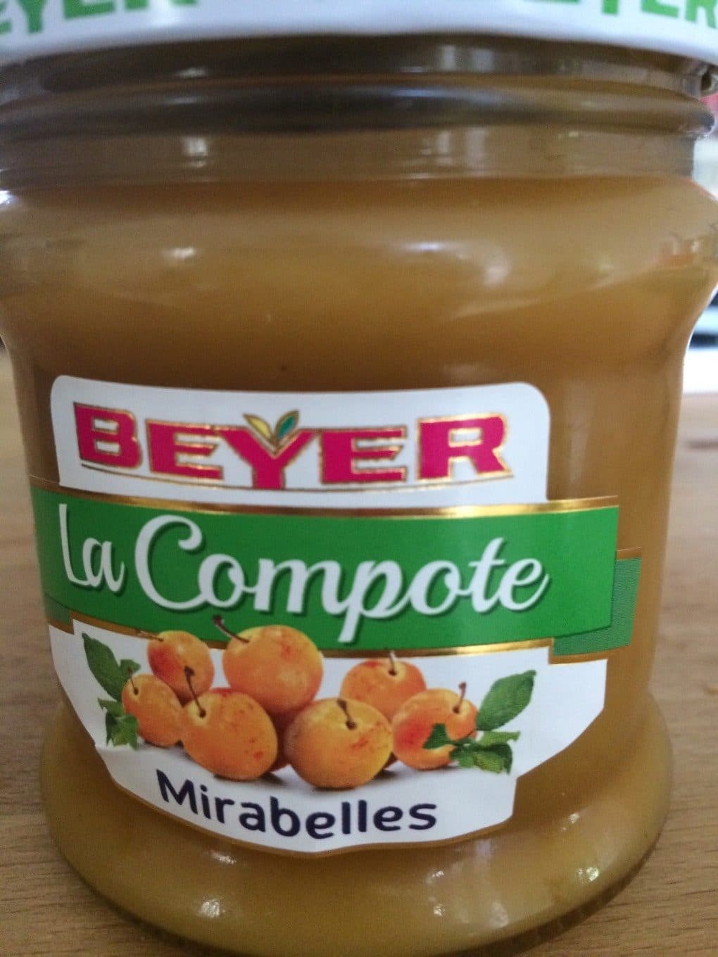 Beyer La compote Mirabelles packshot