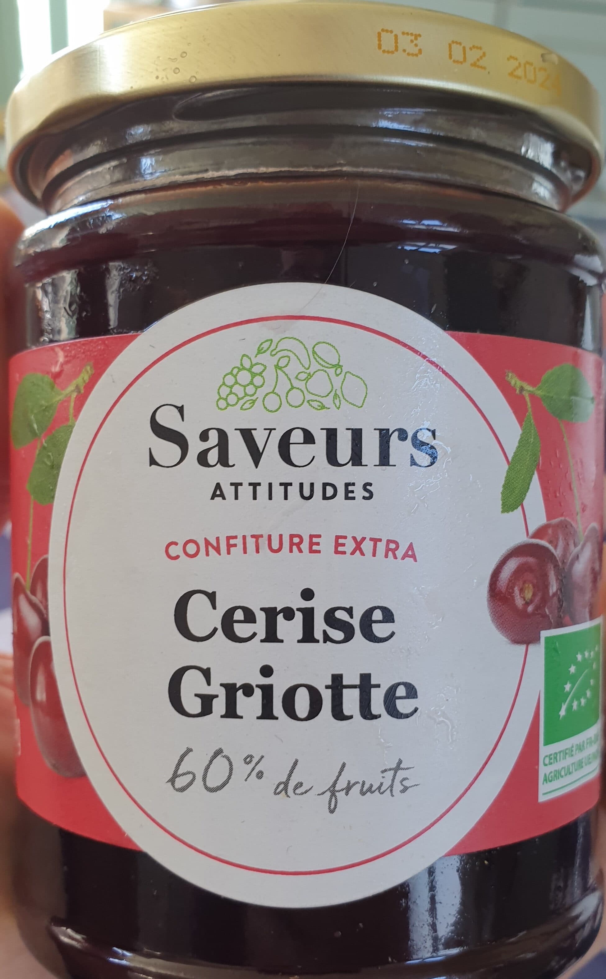 Naturgie Confiture Cerise Griotte packshot