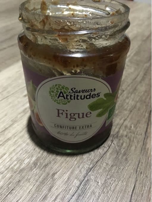 Saveurs Attitudes Confiture Figue packshot