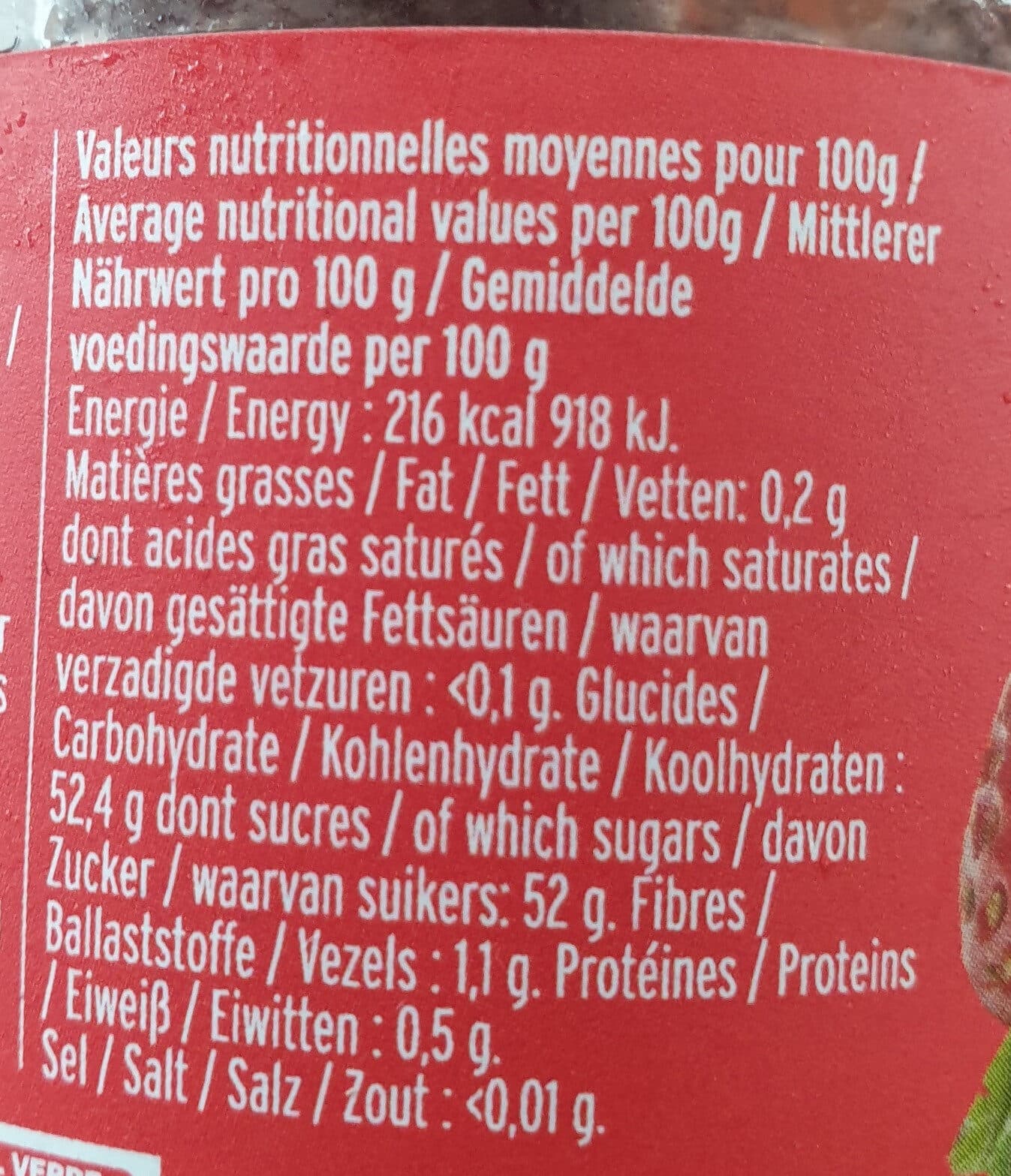 Saveurs attitudes Confiture Extra Fraise packshot