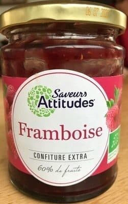 Saveurs attitudes Epicerie / Epicerie Sucrée / Confitures Bio packshot