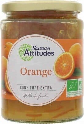 Saveurs attitudes Confiture Extra Orange packshot