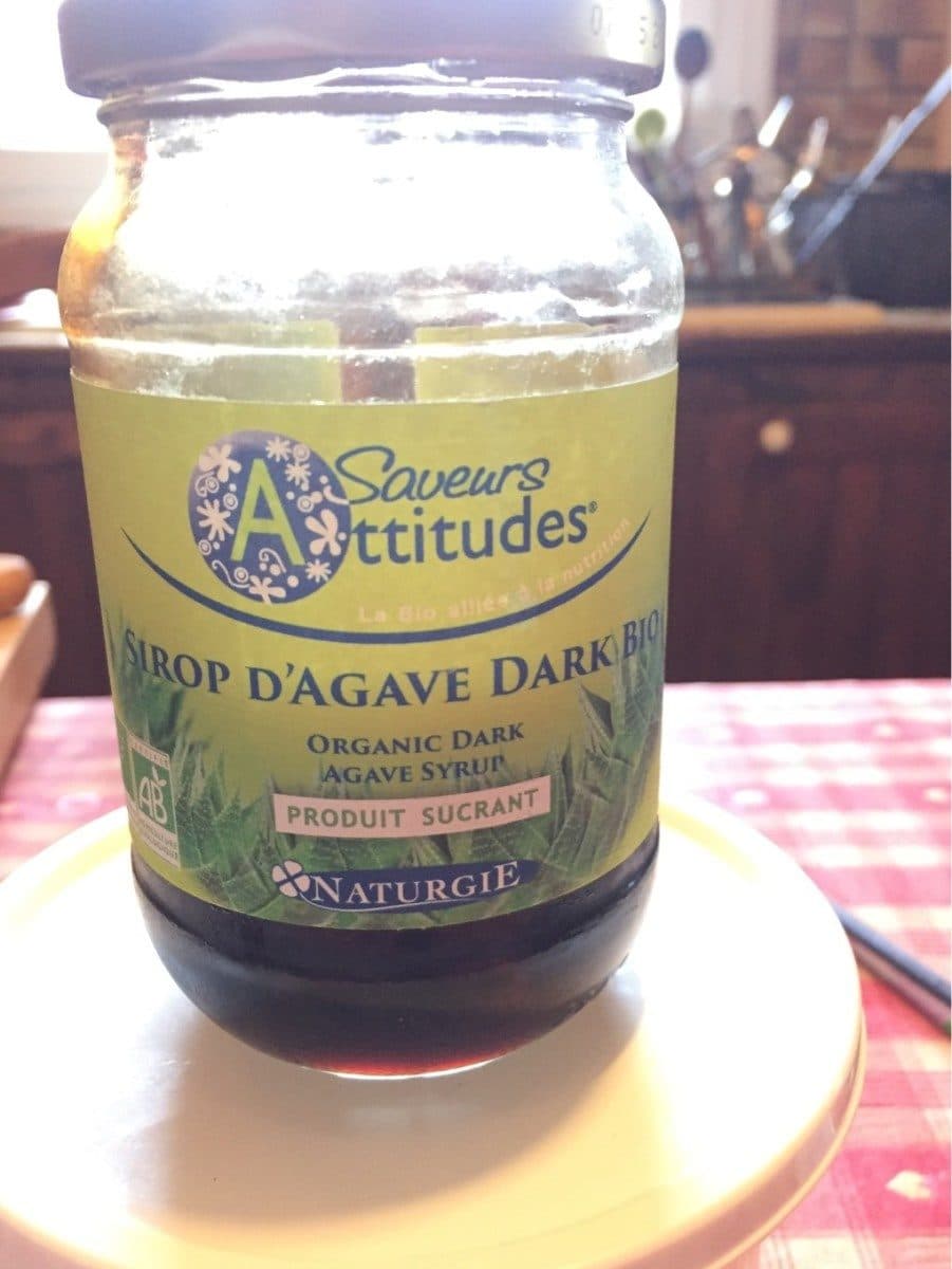 Saveurs attitudes Pur Sirop D'agave Bio Dark packshot
