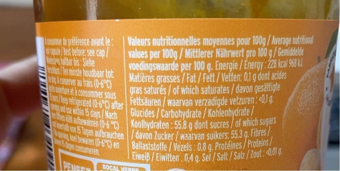 Saveurs Attitudes Confiture Clémentine Corse packshot
