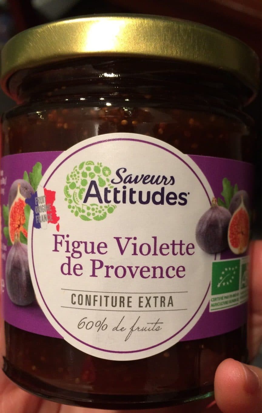 Saveurs attitudes Figues violette de Provence confiture extra packshot
