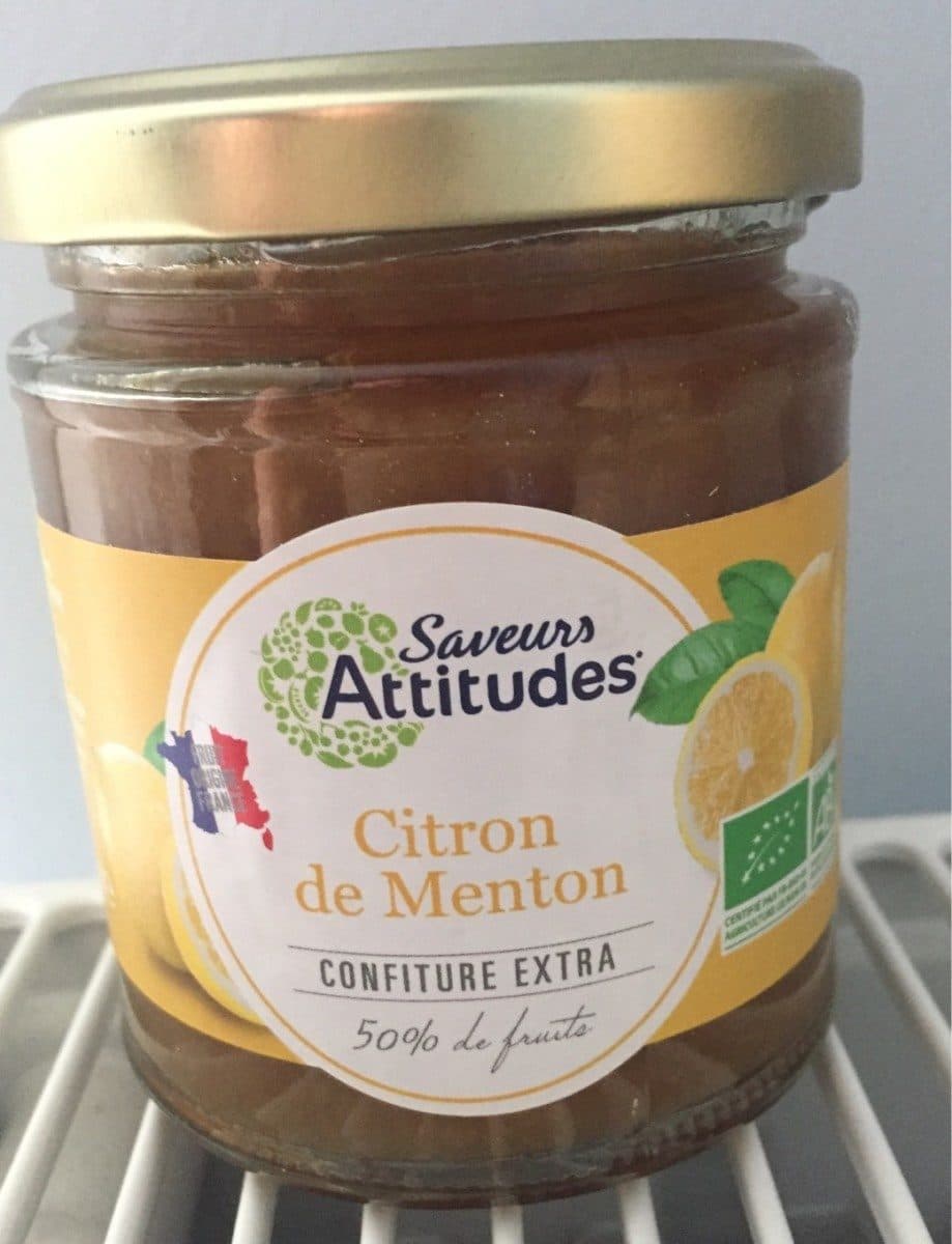 Saveurs Attitudes Citron de menton packshot
