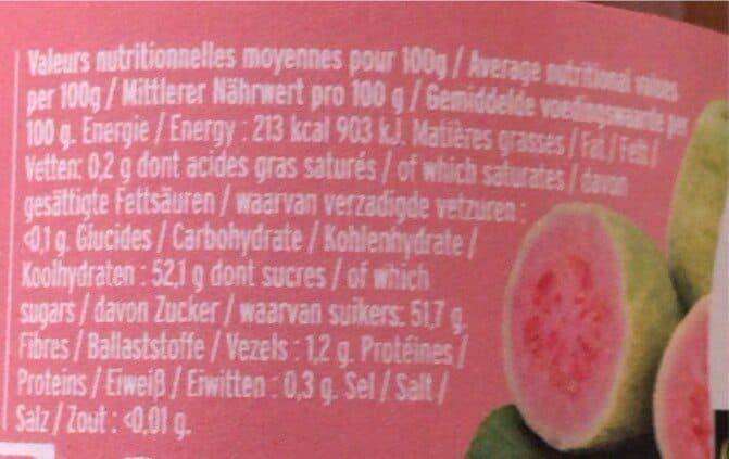 Saveurs Attitudes Confiture Goyave packshot
