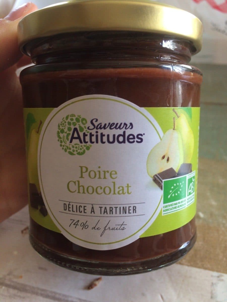 Saveurs attitudes Delice Poire Chocolat packshot