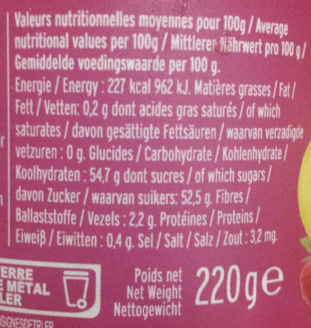 Saveurs Attitudes Poire Framboise Saveurs Attitudes packshot