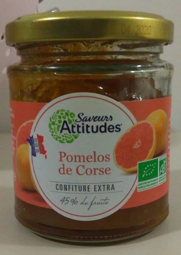 Saveurs attitudes Pomelos de Corse packshot