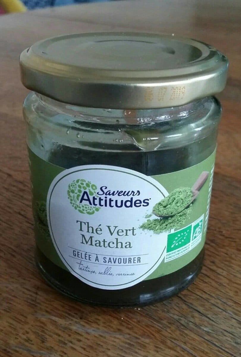 Saveurs attitudes Gelee the Vert Matcha packshot