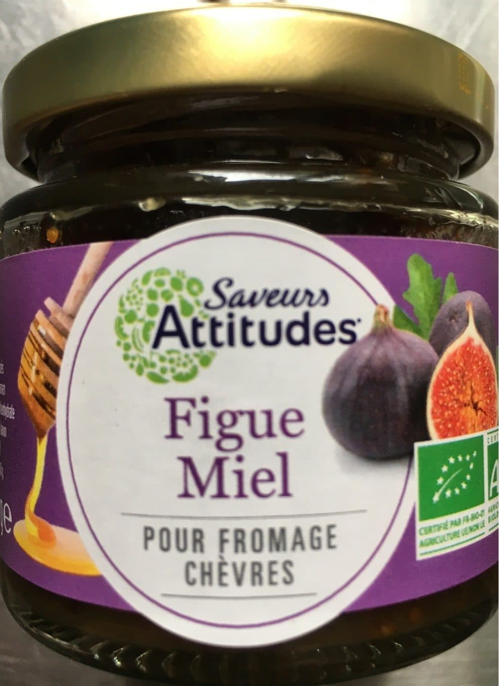 Saveurs Attitudes Figue Miel Bio Astuce Pour Fromage packshot
