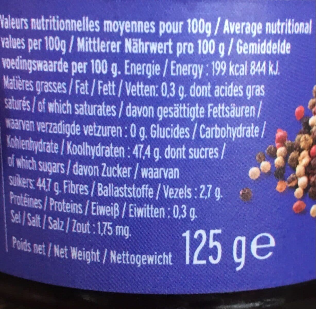 Saveurs attitudes Myrtille 4 Baies packshot