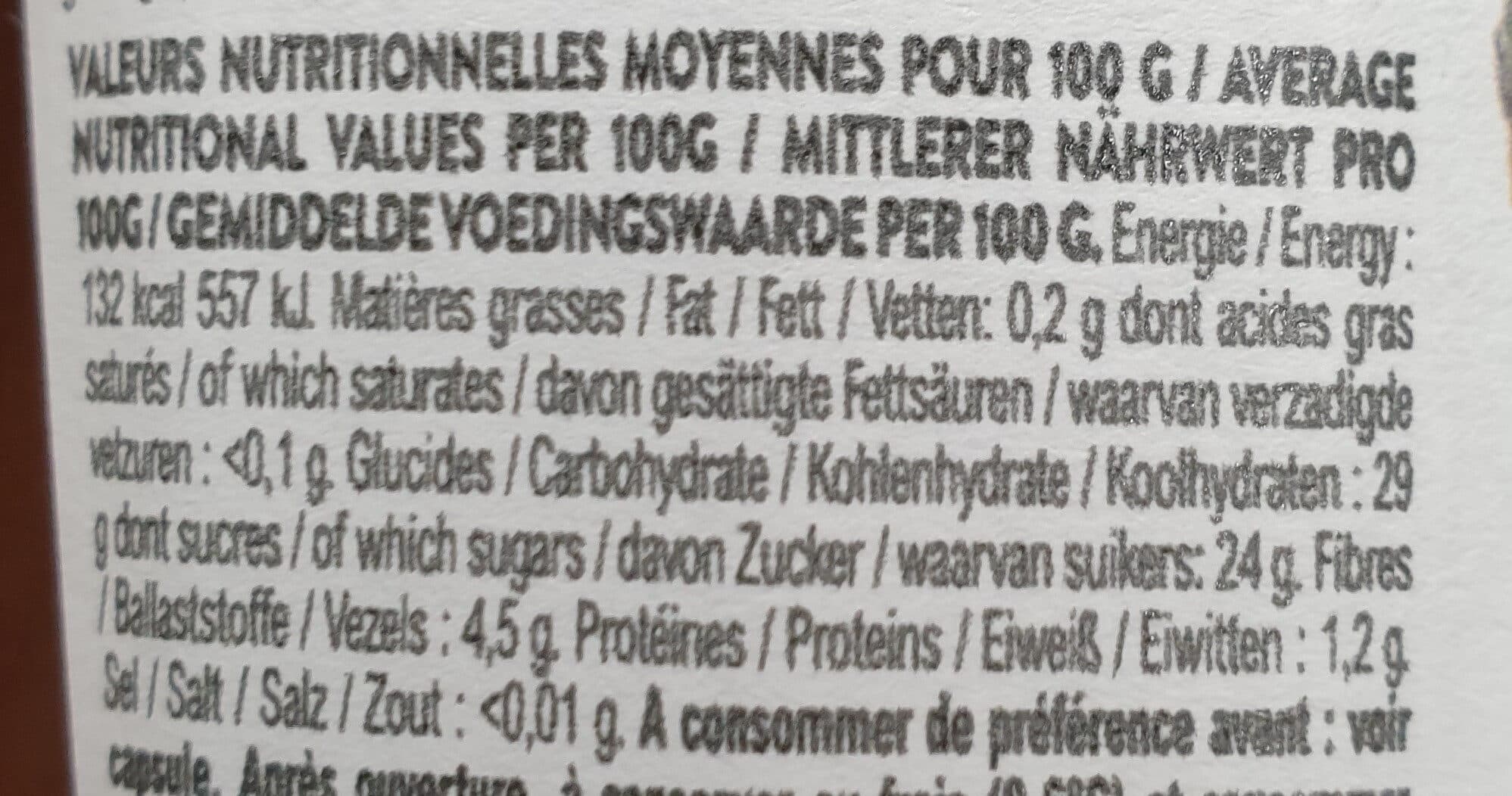 Saveurs Attitudes Pulpe de pruneaux packshot