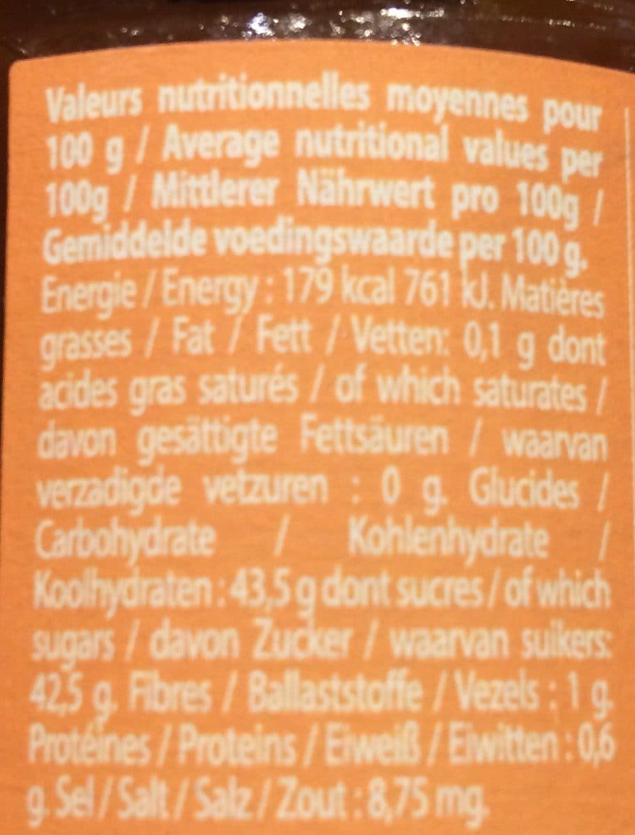 Open Food Facts Montignac Abrikozen Jam packshot