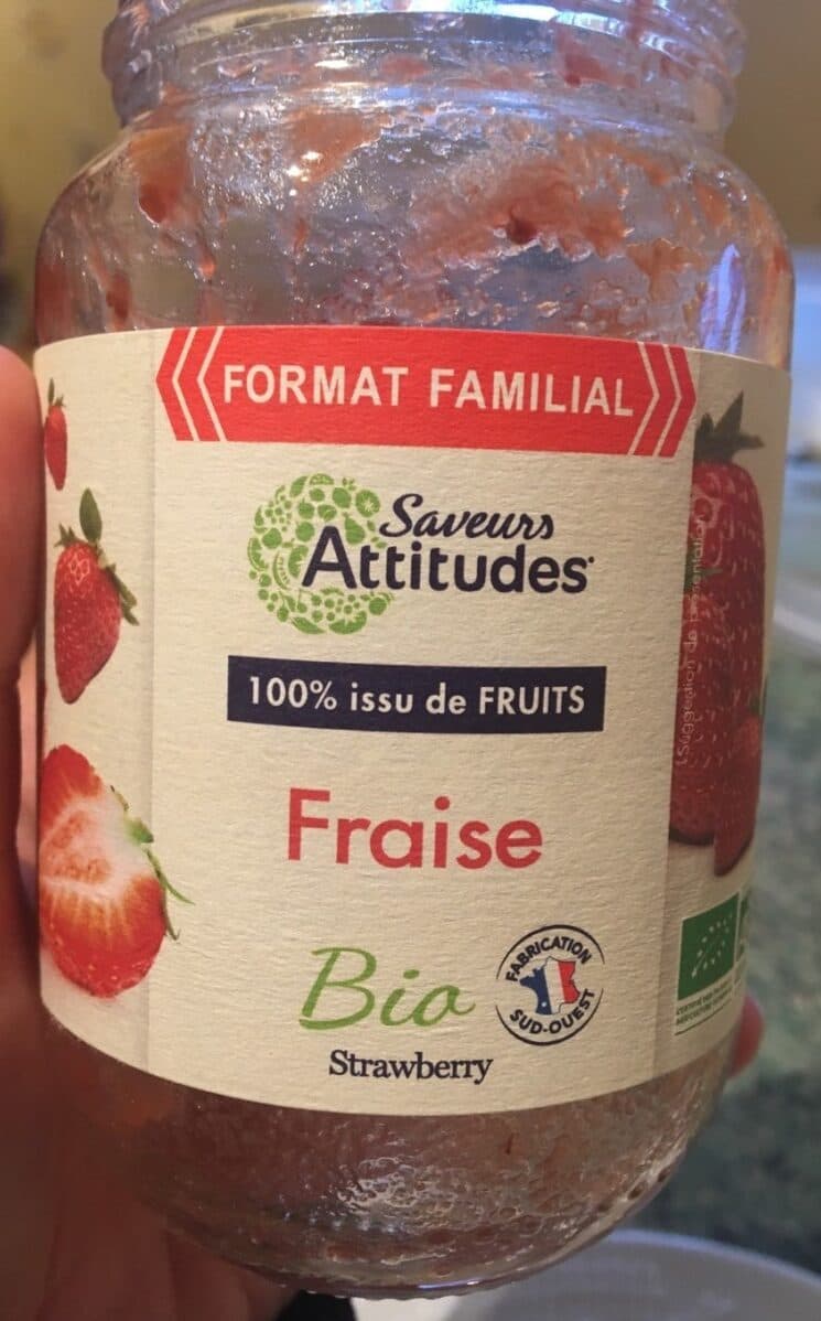 Saveurs Attitudes Fraise packshot