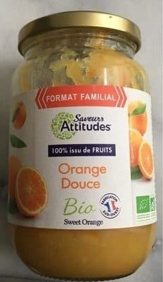 Saveurs Attitudes Orange douce Bio packshot