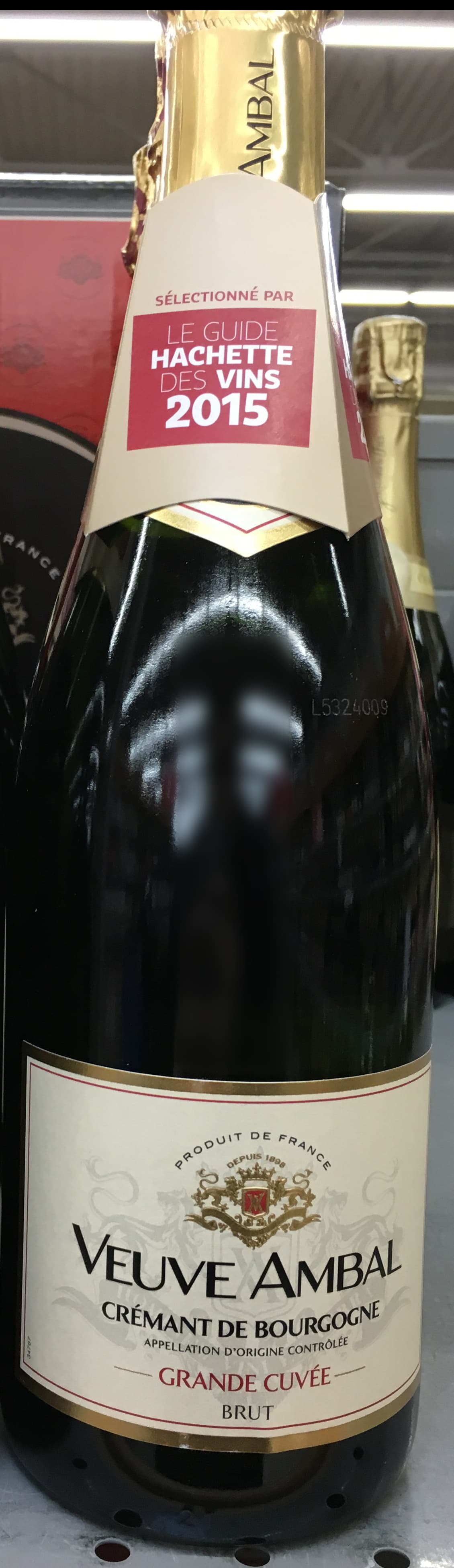 Veuve Ambal Crémant de Bourgogne grande cuvée blanc brut packshot