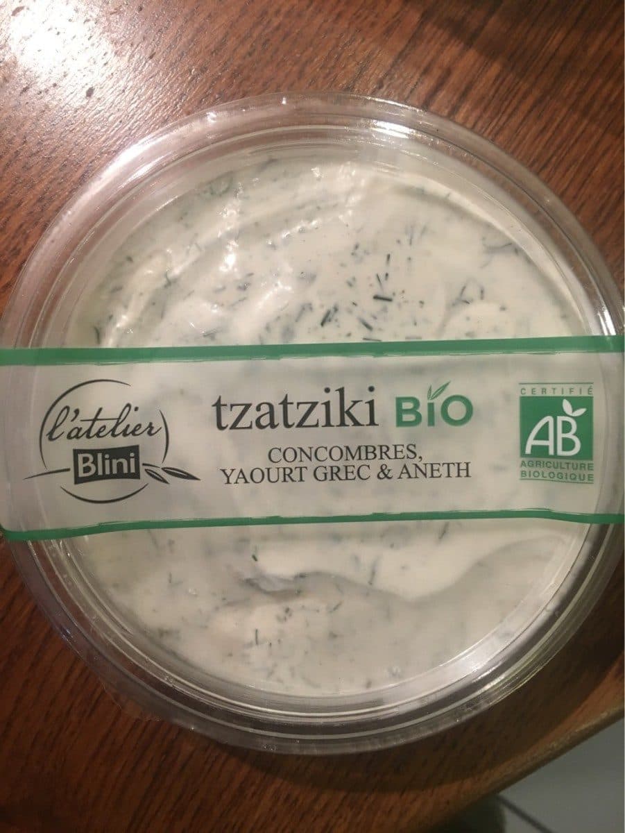 Open Food Facts Tzatziki bio packshot