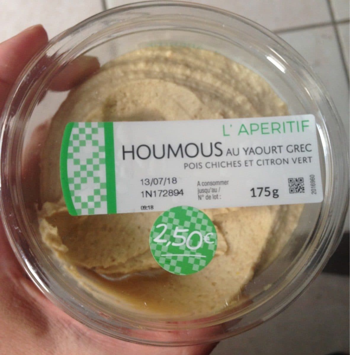 Open Food Facts Houmous packshot