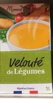 moment gourmand Velouté de légumes Auchan discount 0,85€ packshot