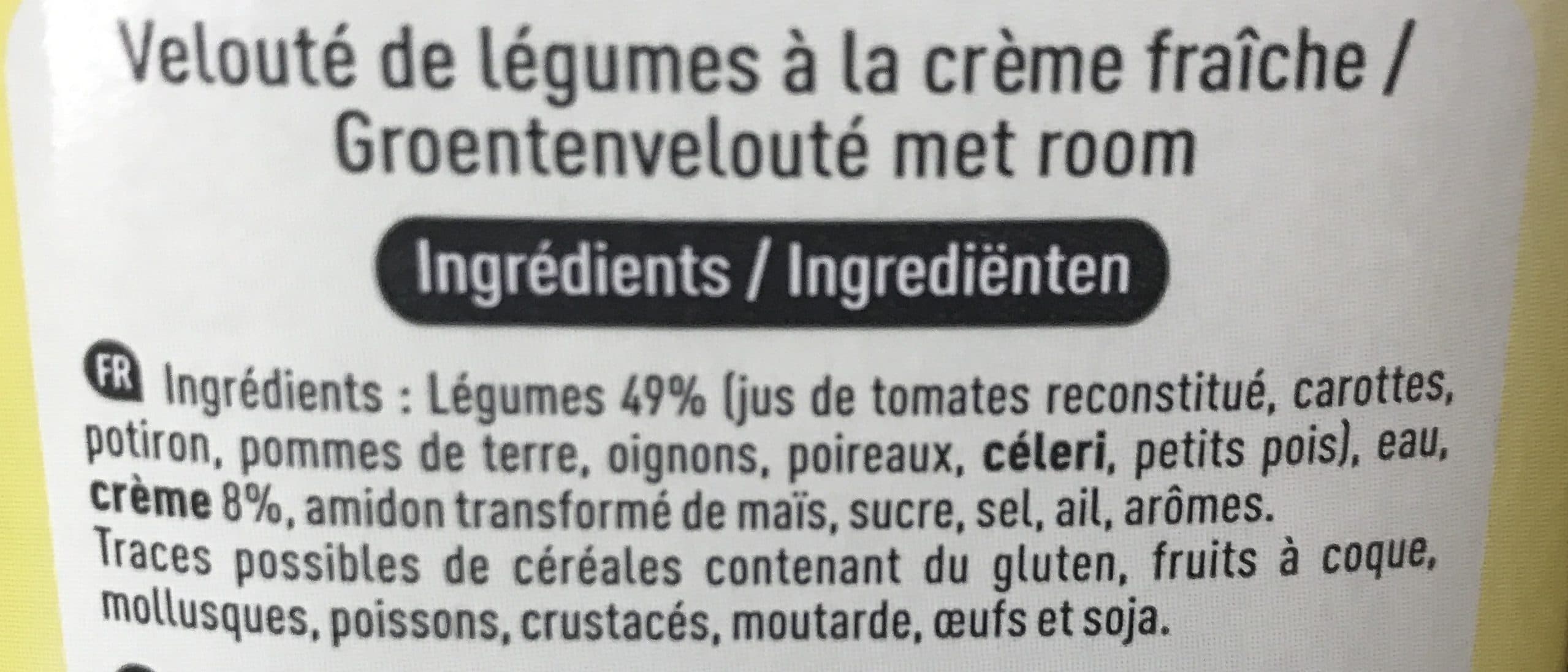 Soup Ideale Legumes a la crème fraiche packshot