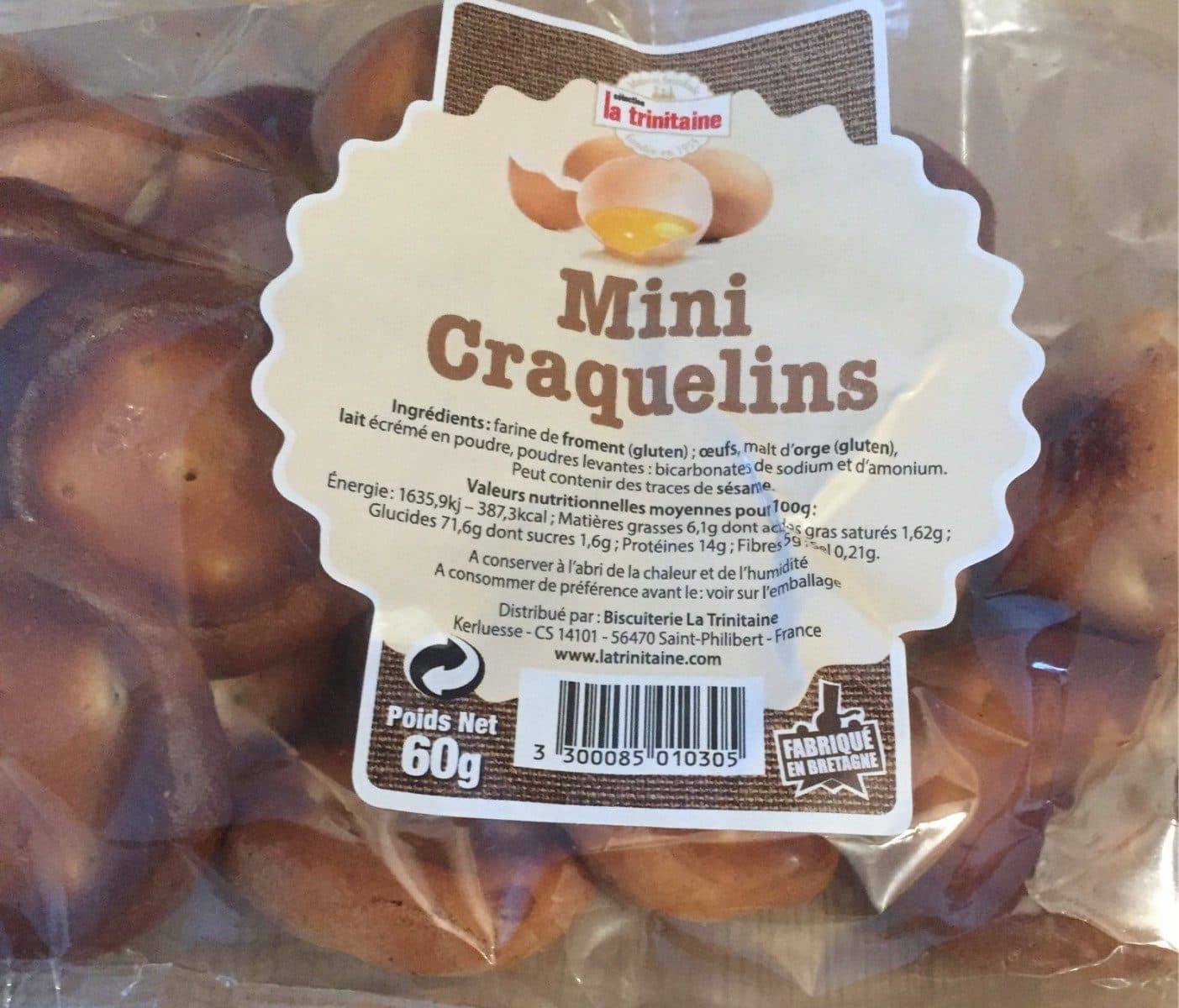 La Trinitaine Mini craquelins packshot