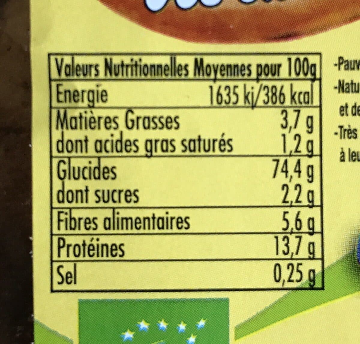 Les craquelins de saint malo Craquelin Petit Dejeuner packshot