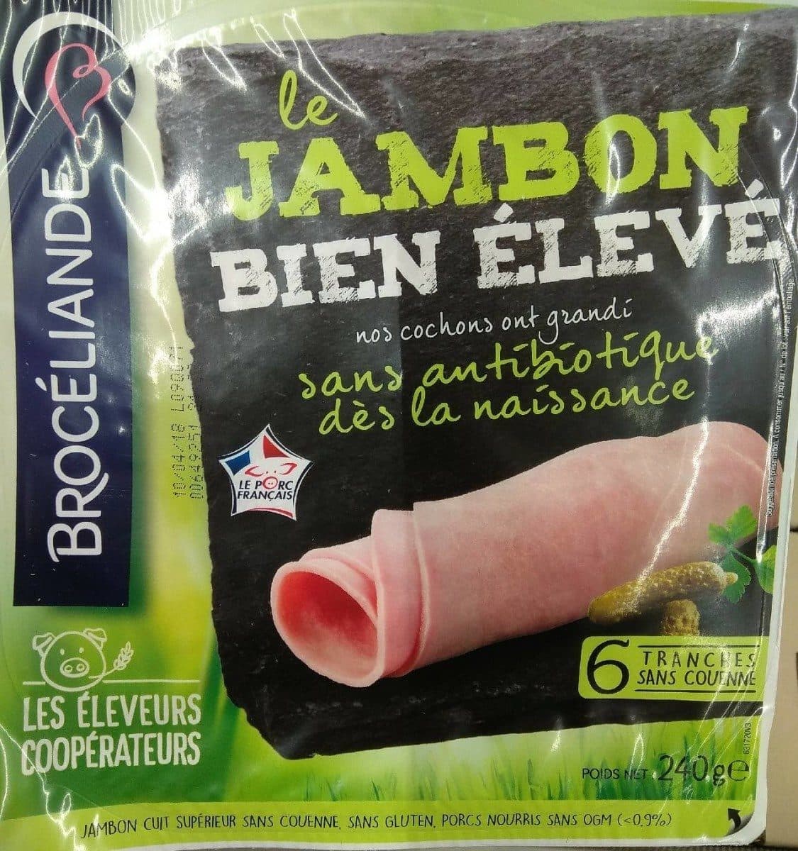Open Food Facts Jambon bien élevé 6 tranches packshot