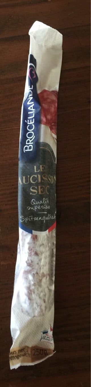 Brocéliande Le saucisson sec qualité supérieure packshot