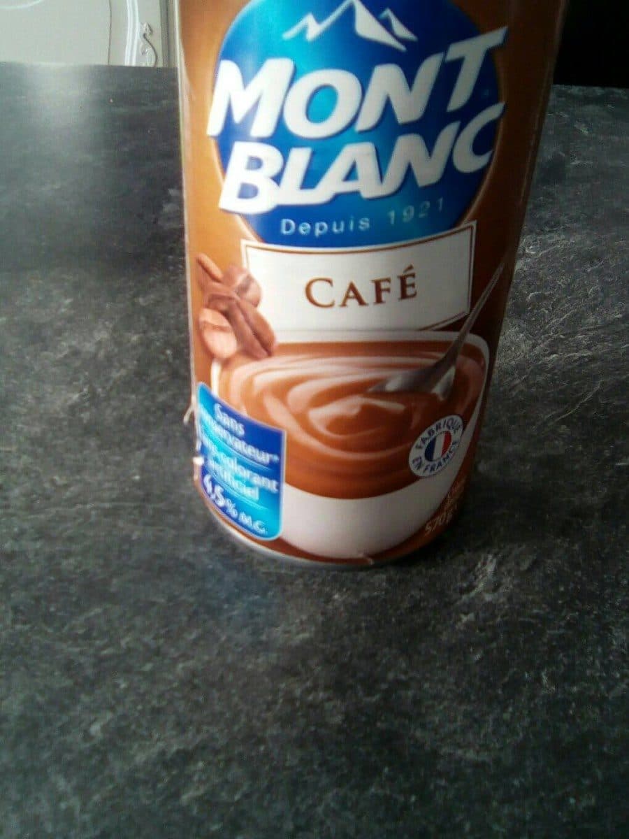 Open Food Facts Mont Blanc café packshot