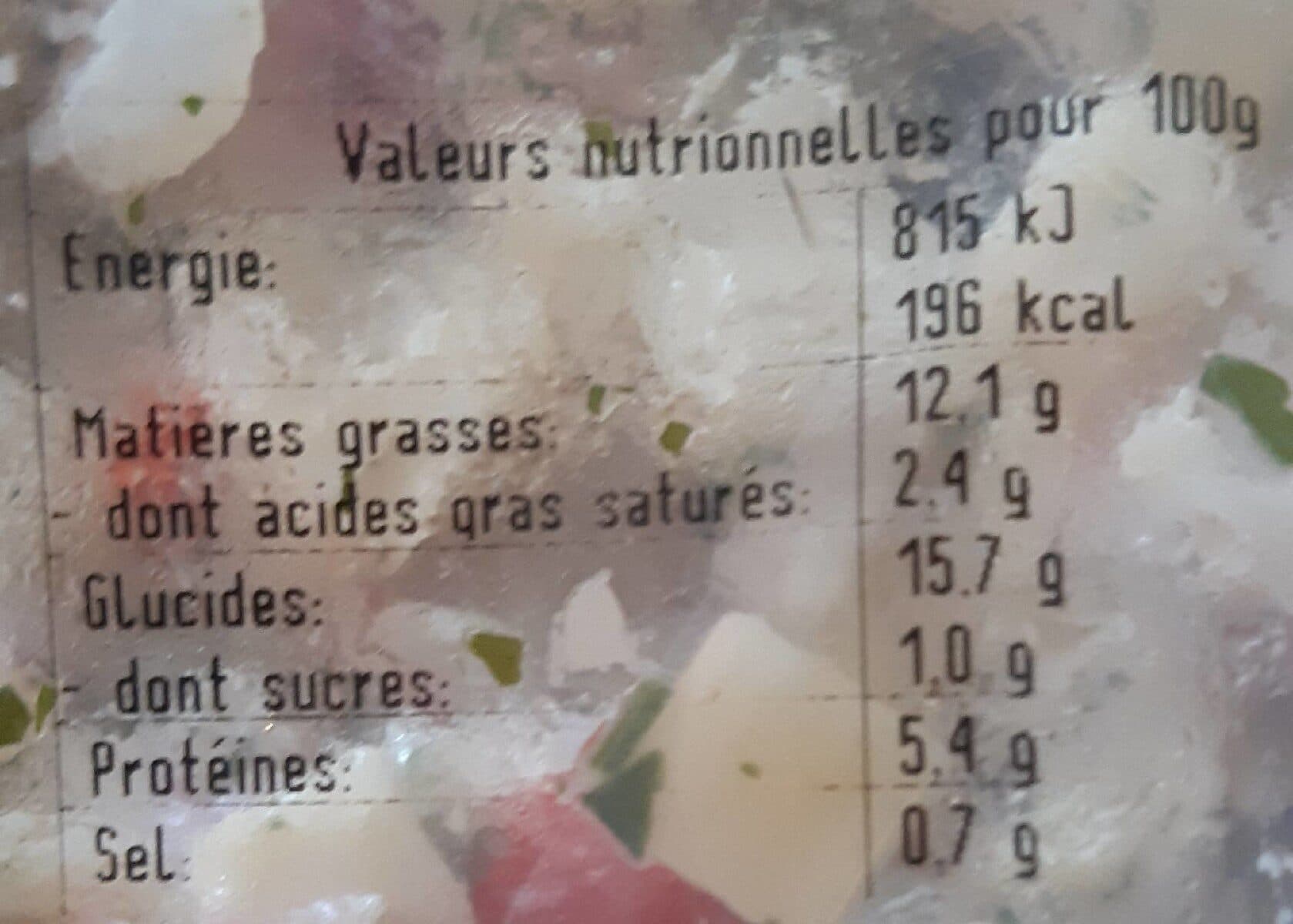 Open Food Facts SALADE SAVOYARDE packshot