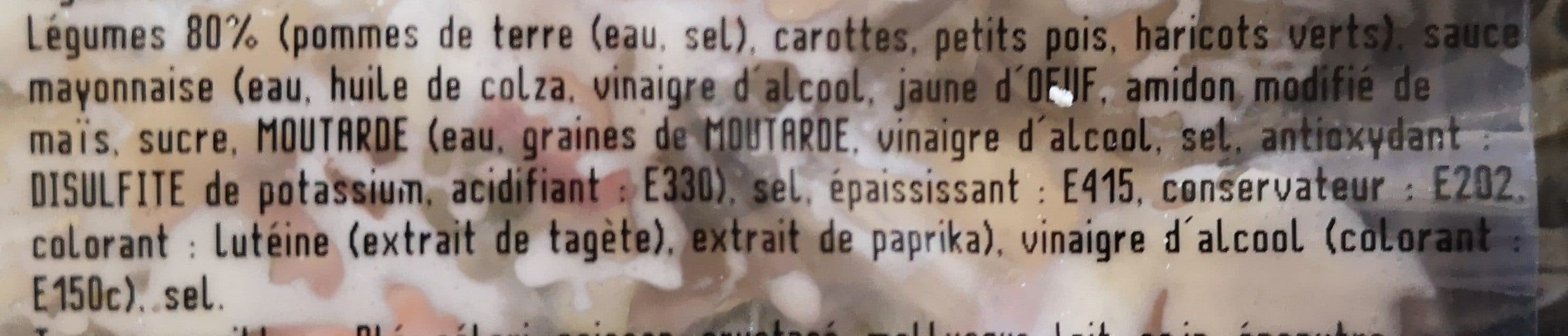 Open Food Facts Salade de Macédoine de légumes packshot