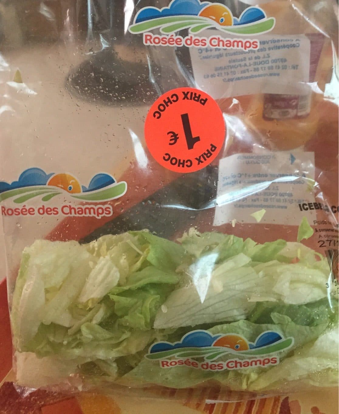 Florette Laitue Iceberg packshot