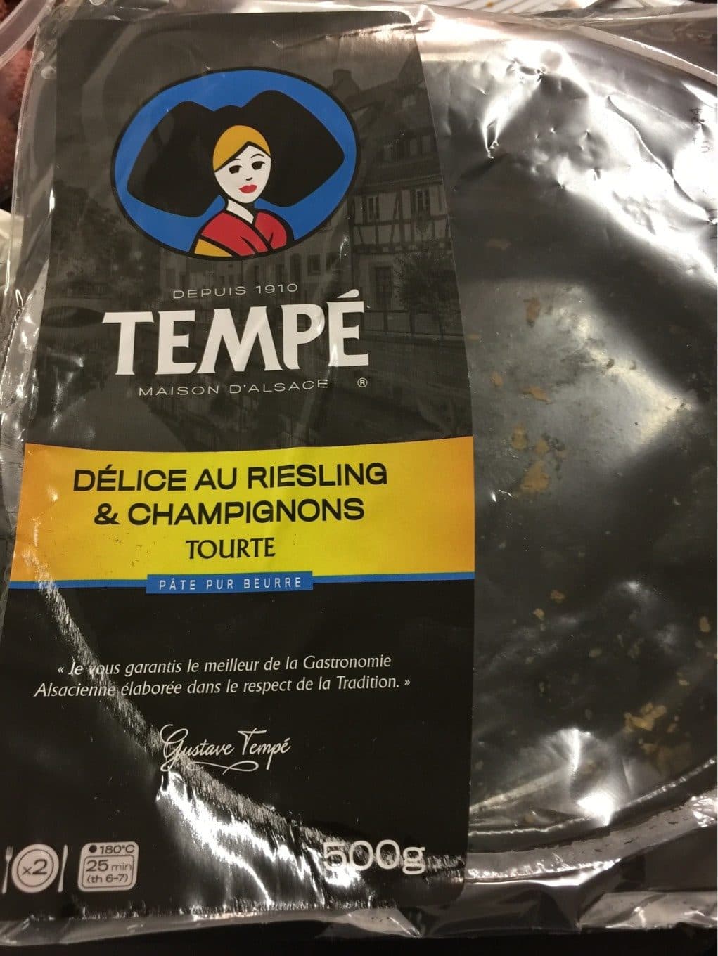 TEMPE Tourte au riesling packshot