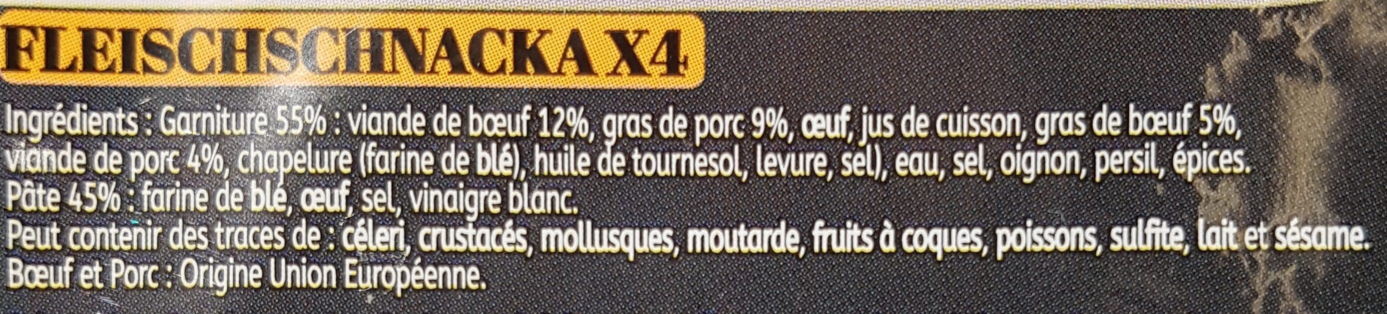 Tempé Fleischschnackas 4 Tranches packshot