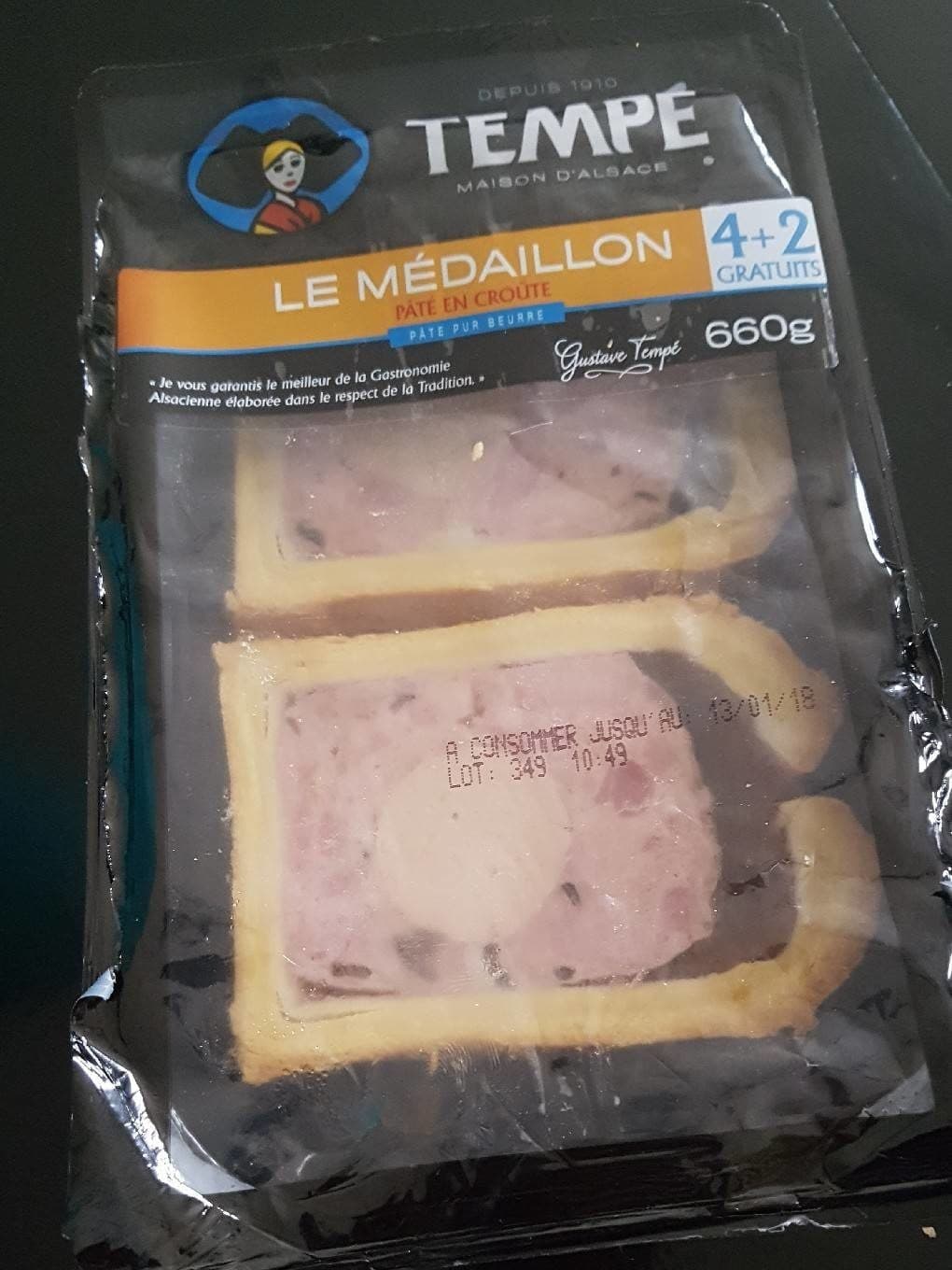 Tempé Pâté en croûte packshot