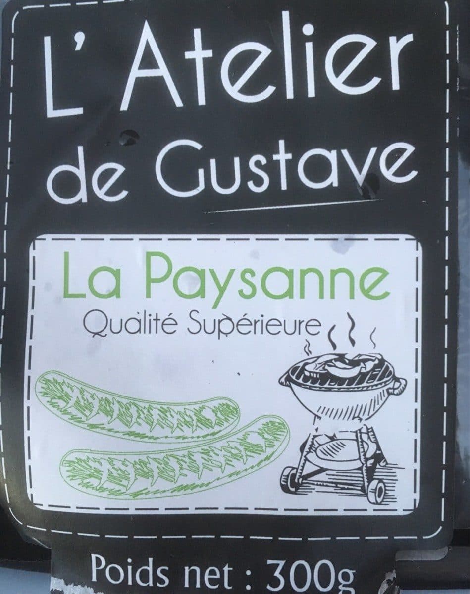 L'atelier de Gustave L'atelier de gustave la paysanne packshot