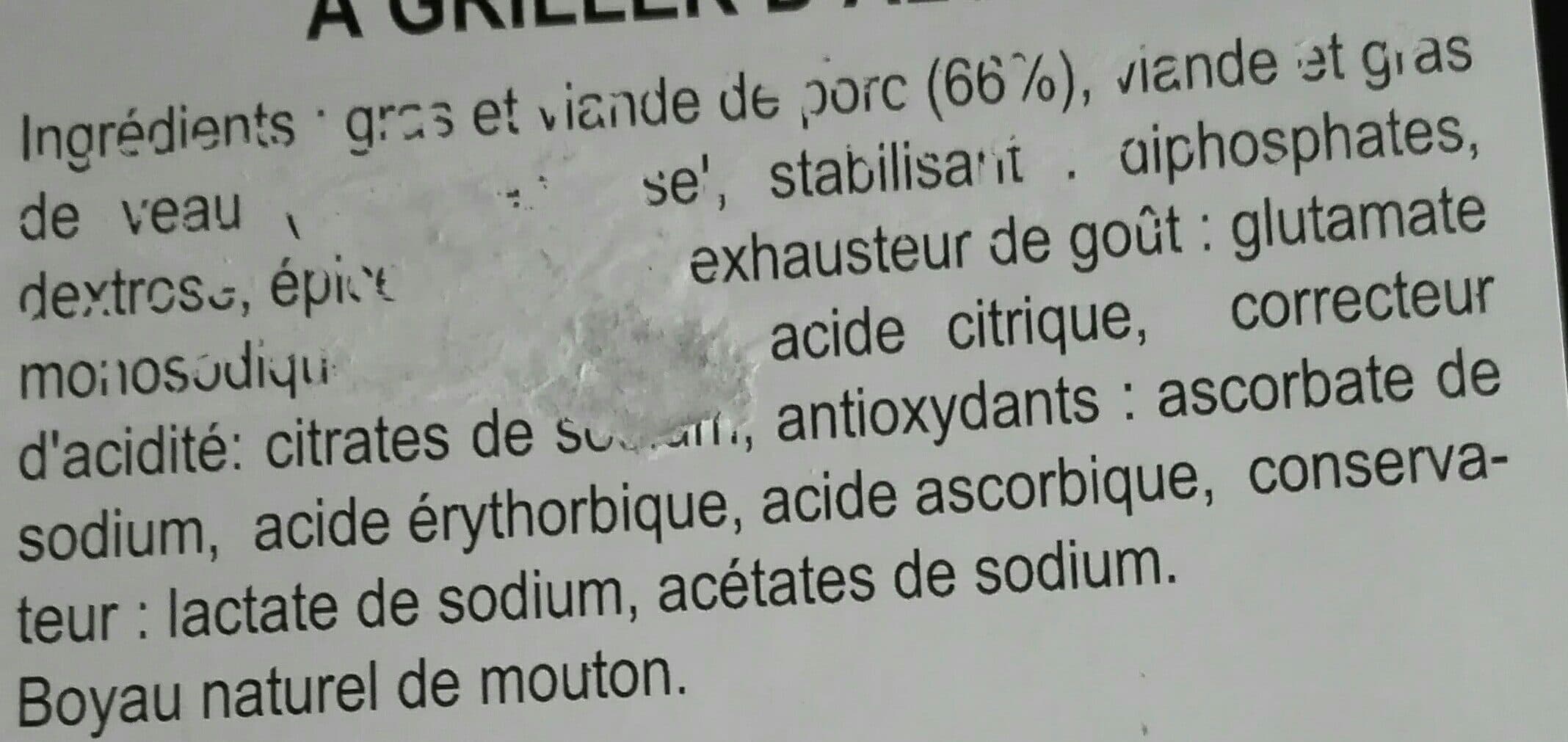 Tempé Saucisse Blanche Pochée à Griller packshot