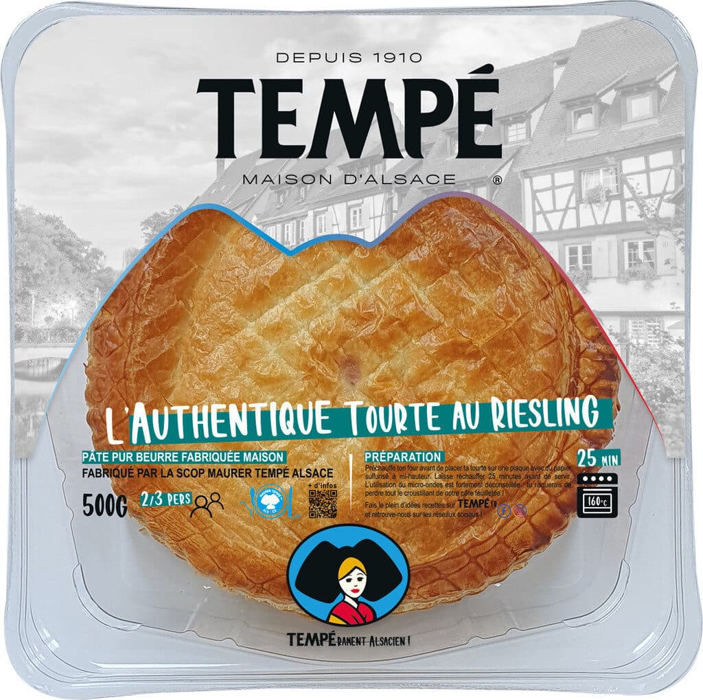 Tempé L'authentique tourte au riesling packshot