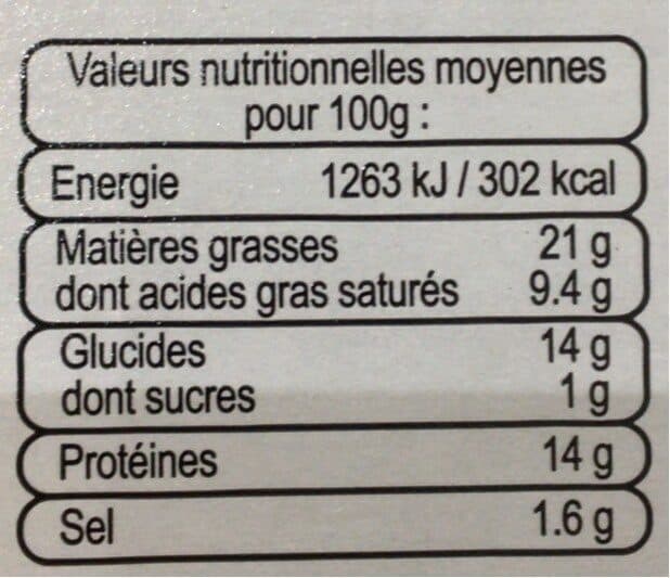 Tempé PATE EN CROUTE CHARCUTIER 2 TRANCHES 220G packshot