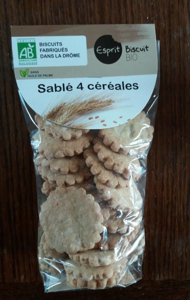 Open Food Facts Sablé 4 céréales packshot