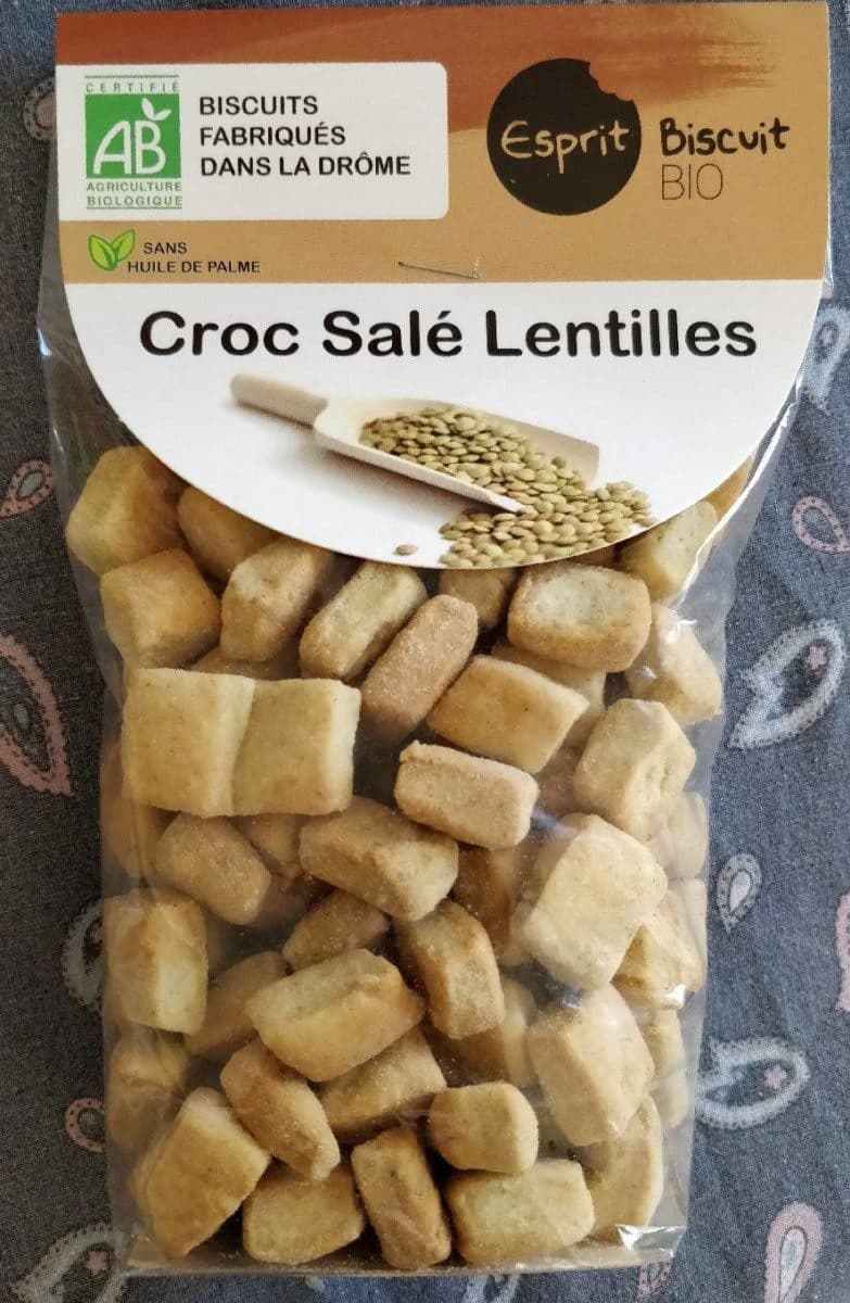 Open Food Facts Croc Salé Lentilles packshot