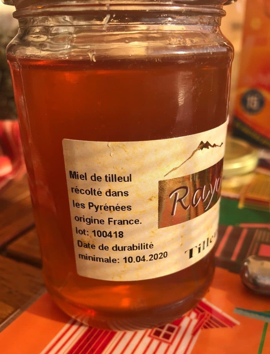Open Food Facts Miel tilleul des Pyrénbées packshot