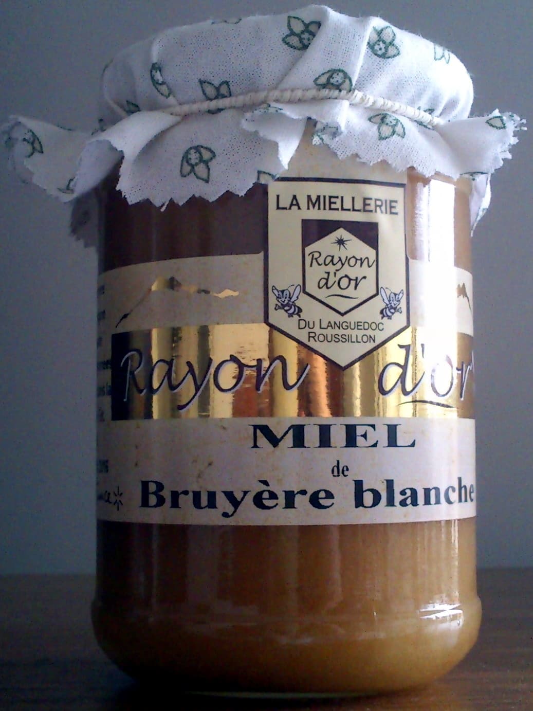 Rayon d'Or Miel de bruyère blanche packshot