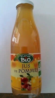 Planet BIO Jus de pommes packshot