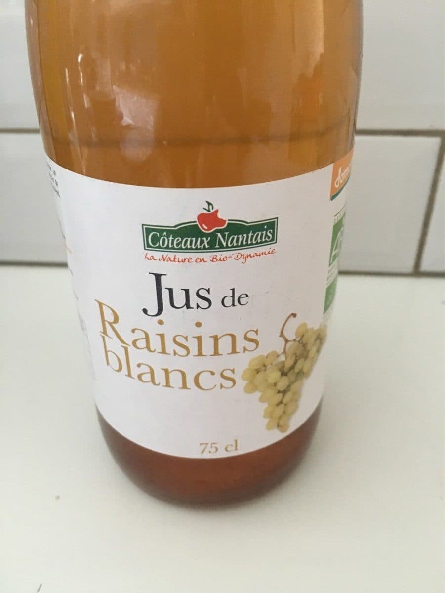 Côteaux Nantais Jus de Raisins blancs packshot