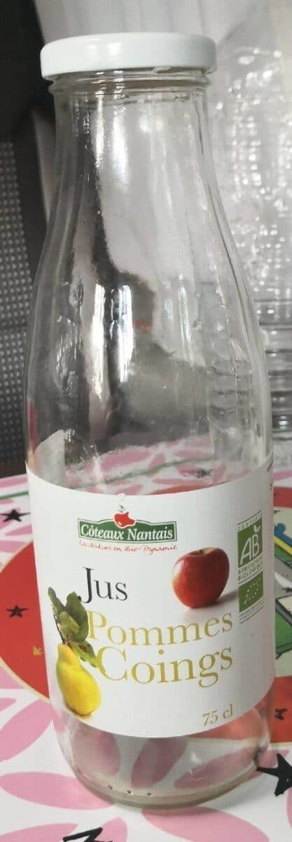 Côteaux Nantais Jus de pomme coing packshot
